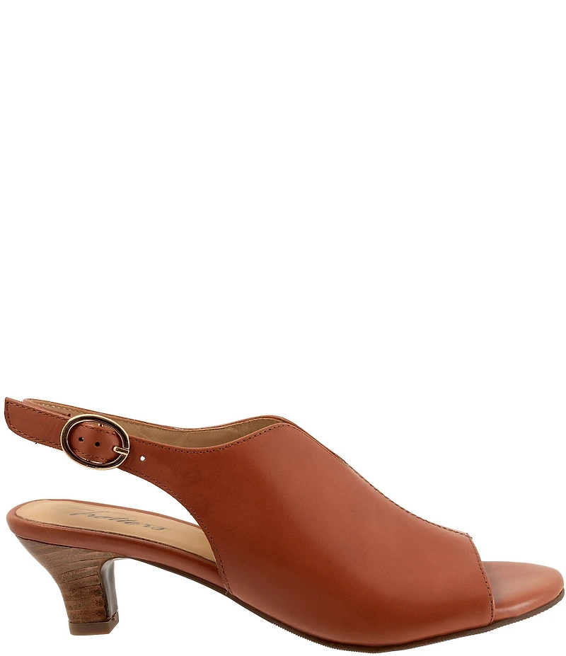Trotters Norma Leather Slingback Sandals