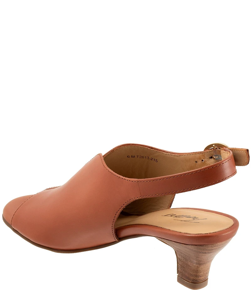 Trotters Norma Leather Slingback Sandals