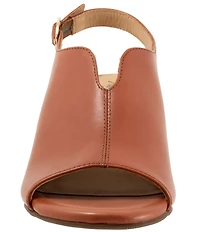 Trotters Norma Leather Slingback Sandals