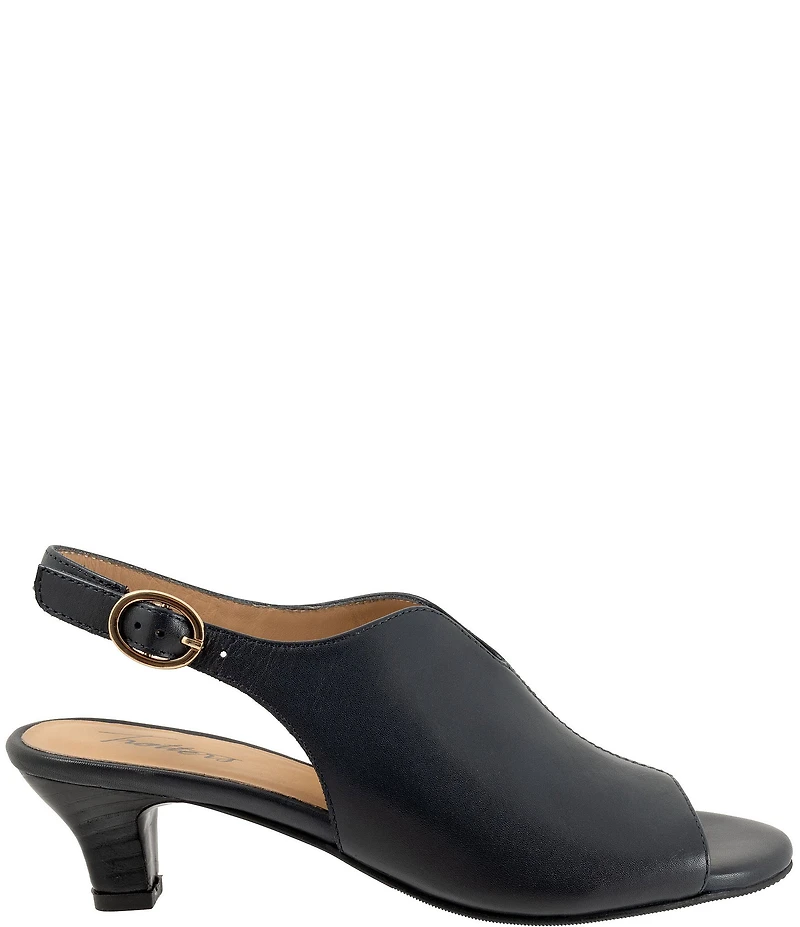 Trotters Norma Leather Slingback Sandals