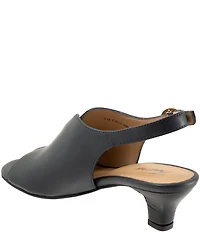 Trotters Norma Leather Slingback Sandals