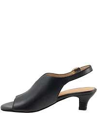 Trotters Norma Leather Slingback Sandals