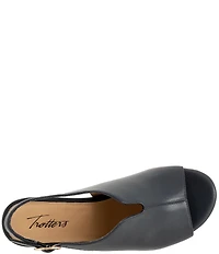 Trotters Norma Leather Slingback Sandals