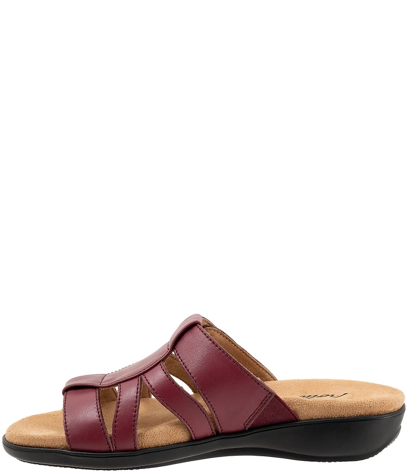 Trotters Ramona Leather Slide Sandals