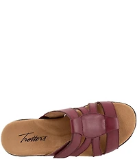 Trotters Ramona Leather Slide Sandals