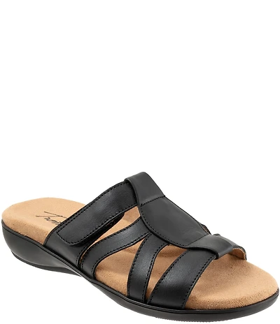 Trotters Ramona Leather Slide Sandals