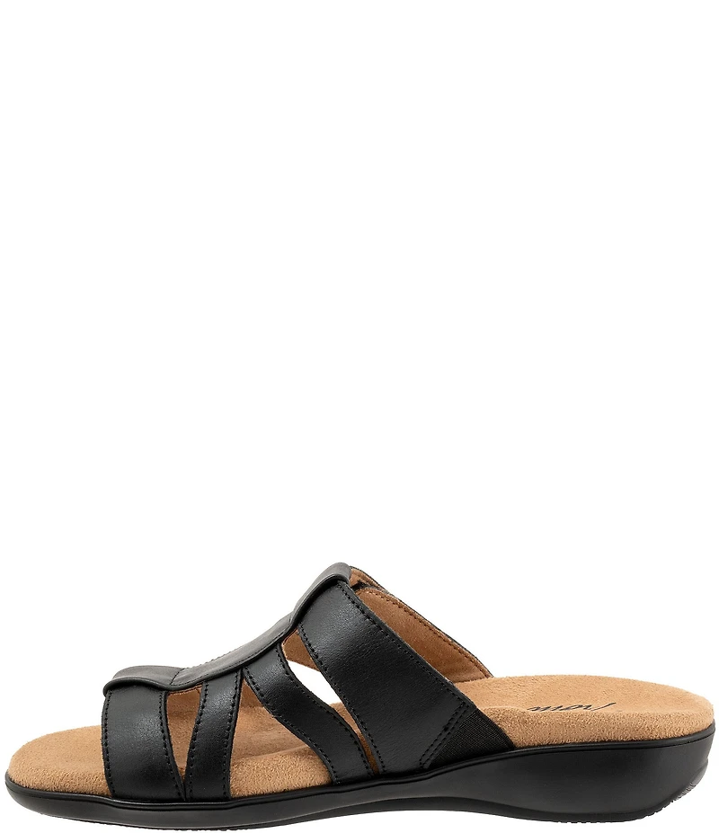 Trotters Ramona Leather Slide Sandals