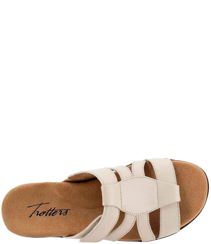 Trotters Ramona Leather Slide Sandals