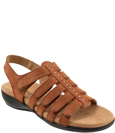 Trotters Riki Studs Nubuck Fisherman Sandals