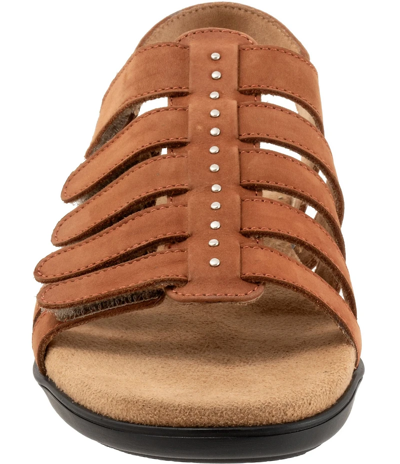 Trotters Riki Studs Nubuck Fisherman Sandals