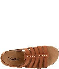 Trotters Riki Studs Nubuck Fisherman Sandals