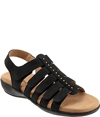 Trotters Riki Studs Nubuck Fisherman Sandals