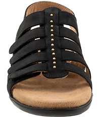 Trotters Riki Studs Nubuck Fisherman Sandals