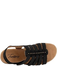 Trotters Riki Studs Nubuck Fisherman Sandals