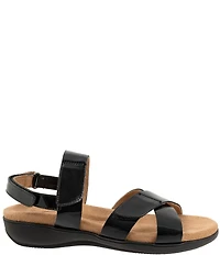 Trotters River Metallic Leather Sandals