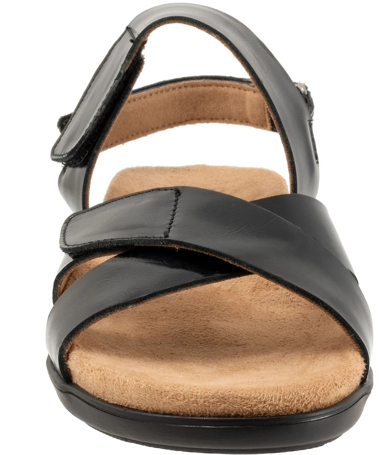 Trotters River Metallic Leather Sandals