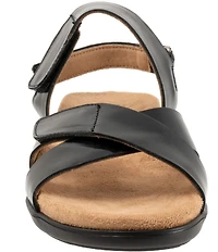 Trotters River Metallic Leather Sandals