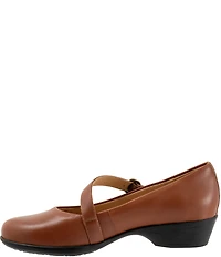 Trotters Rochelle Leather Asymmetrical Mary Janes