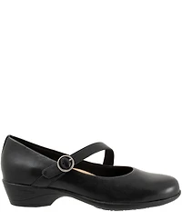 Trotters Rochelle Leather Asymmetrical Mary Janes