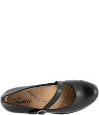 Trotters Rochelle Leather Asymmetrical Mary Janes