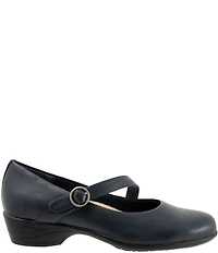 Trotters Rochelle Leather Asymmetrical Mary Janes