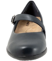 Trotters Rochelle Leather Asymmetrical Mary Janes