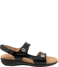 Trotters Romi Metallic Leather Sandals