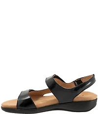 Trotters Romi Metallic Leather Sandals