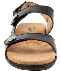 Trotters Romi Metallic Leather Sandals