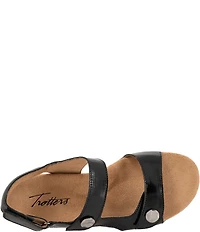 Trotters Romi Metallic Leather Sandals