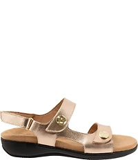 Trotters Romi Metallic Leather Sandals