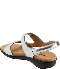 Trotters Romi Metallic Leather Sandals
