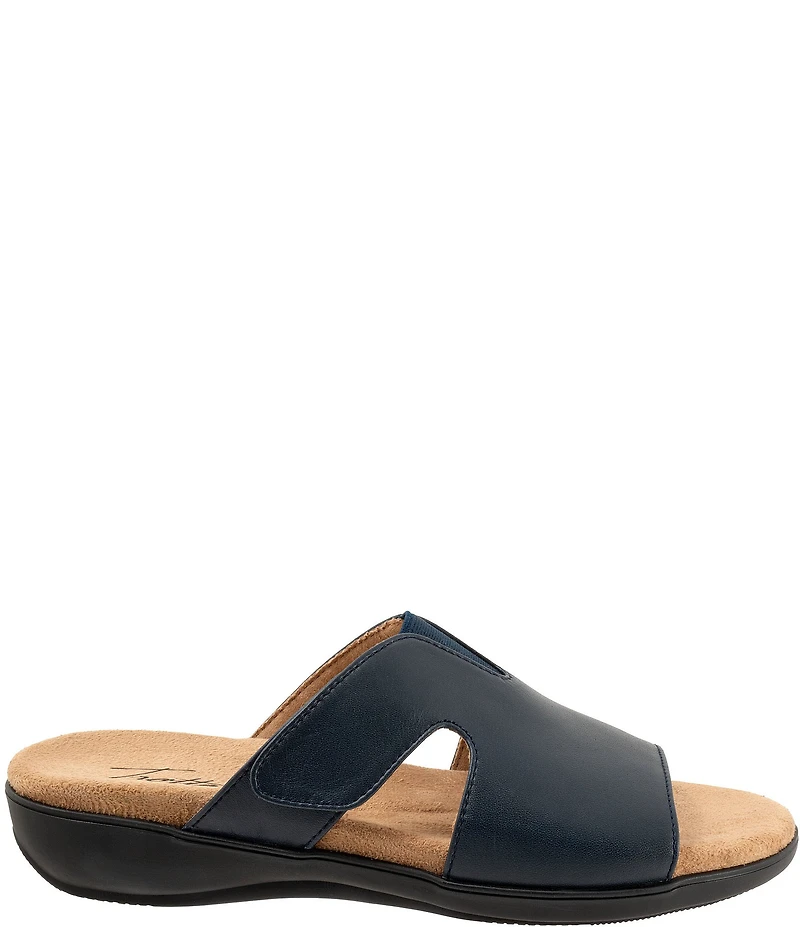 Trotters Roxine 2.0 Leather Slide Sandals