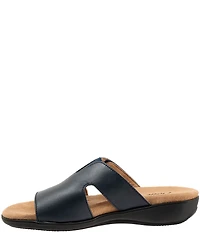 Trotters Roxine 2.0 Leather Slide Sandals