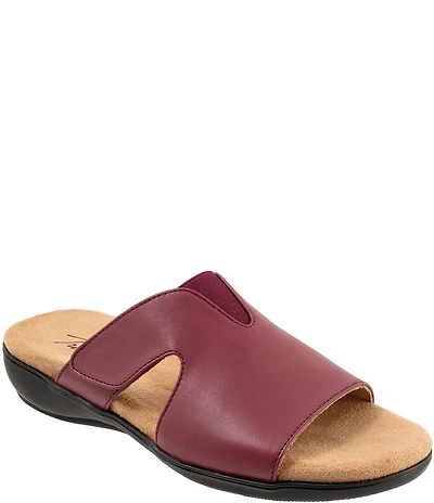 Trotters Roxine 2.0 Leather Slide Sandals