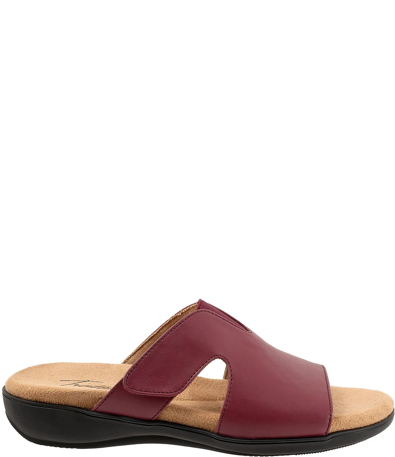 Trotters Roxine 2.0 Leather Slide Sandals