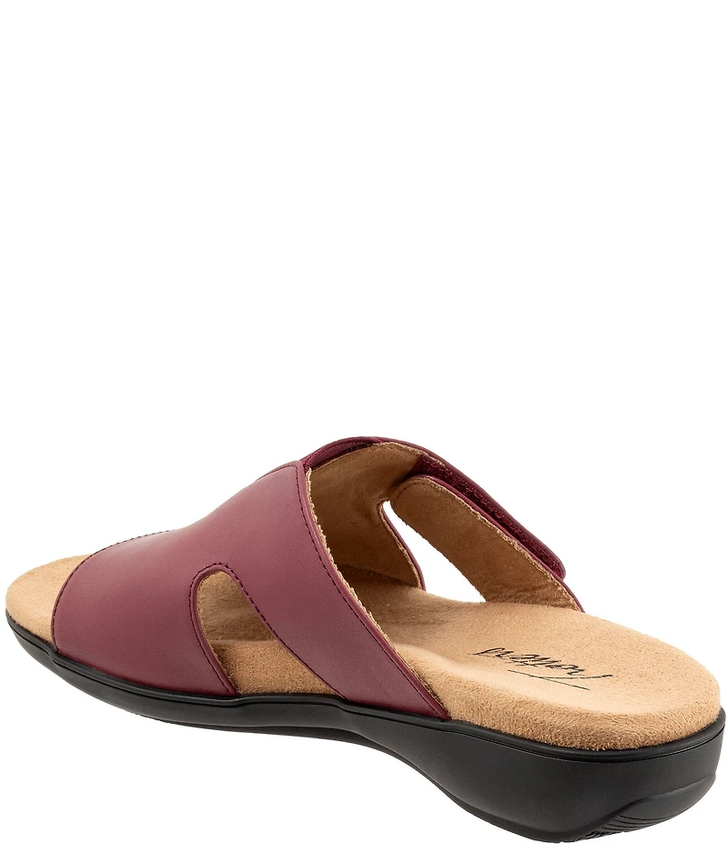 Trotters Roxine 2.0 Leather Slide Sandals