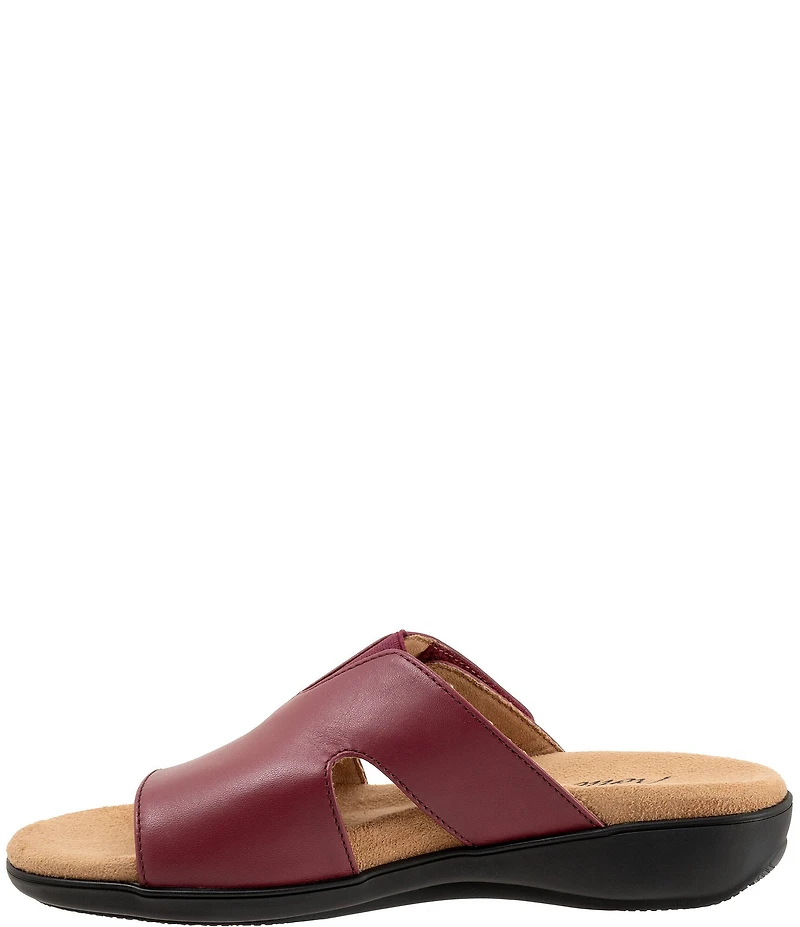 Trotters Roxine 2.0 Leather Slide Sandals