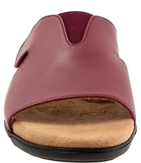 Trotters Roxine 2.0 Leather Slide Sandals