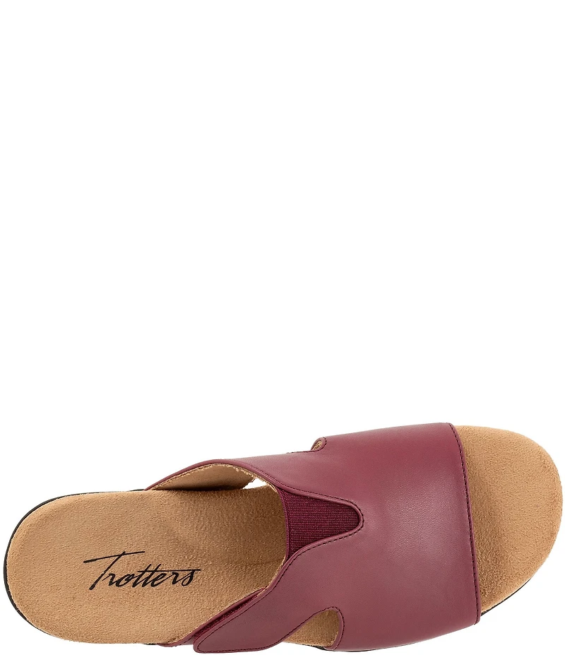 Trotters Roxine 2.0 Leather Slide Sandals