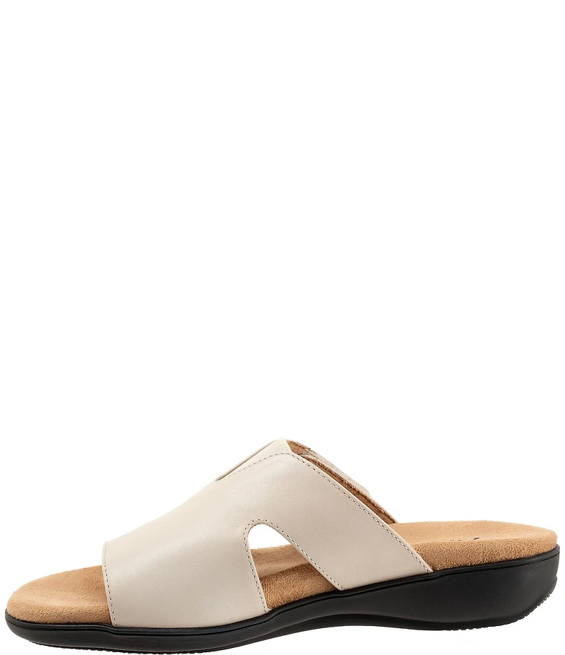Trotters Roxine 2.0 Leather Slide Sandals