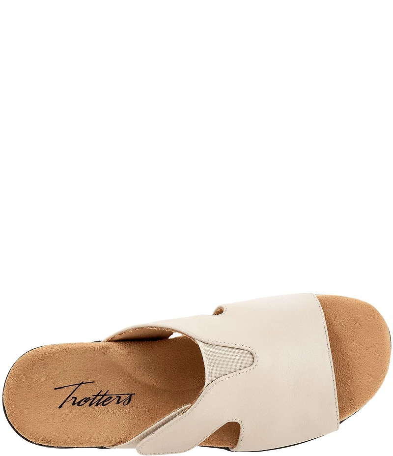 Trotters Roxine 2.0 Leather Slide Sandals