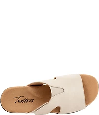 Trotters Roxine 2.0 Leather Slide Sandals