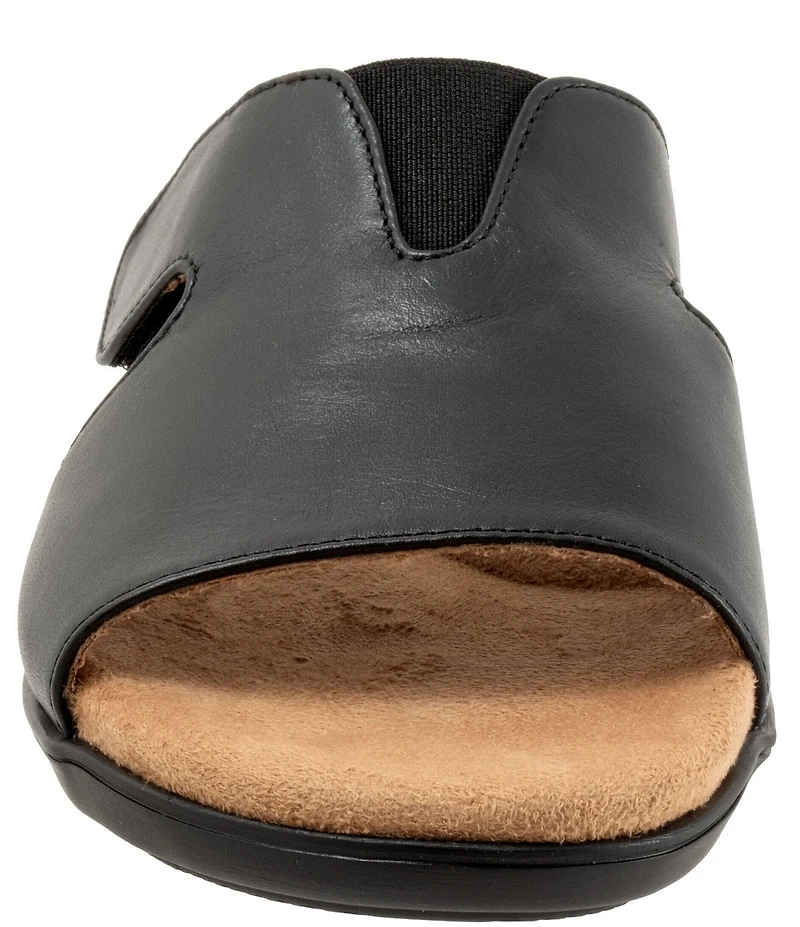 Trotters Roxine 2.0 Leather Slide Sandals