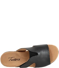 Trotters Roxine 2.0 Leather Slide Sandals