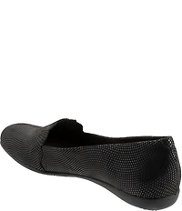 Trotters Sage Mini Dot Scalloped Detail Slip-Ons