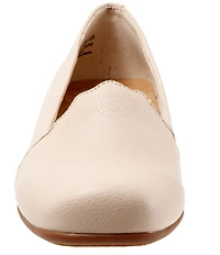 Trotters Sage Scalloped Trim Loafers