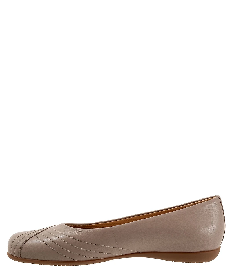 Trotters Sasha Leather Slip-On Flats