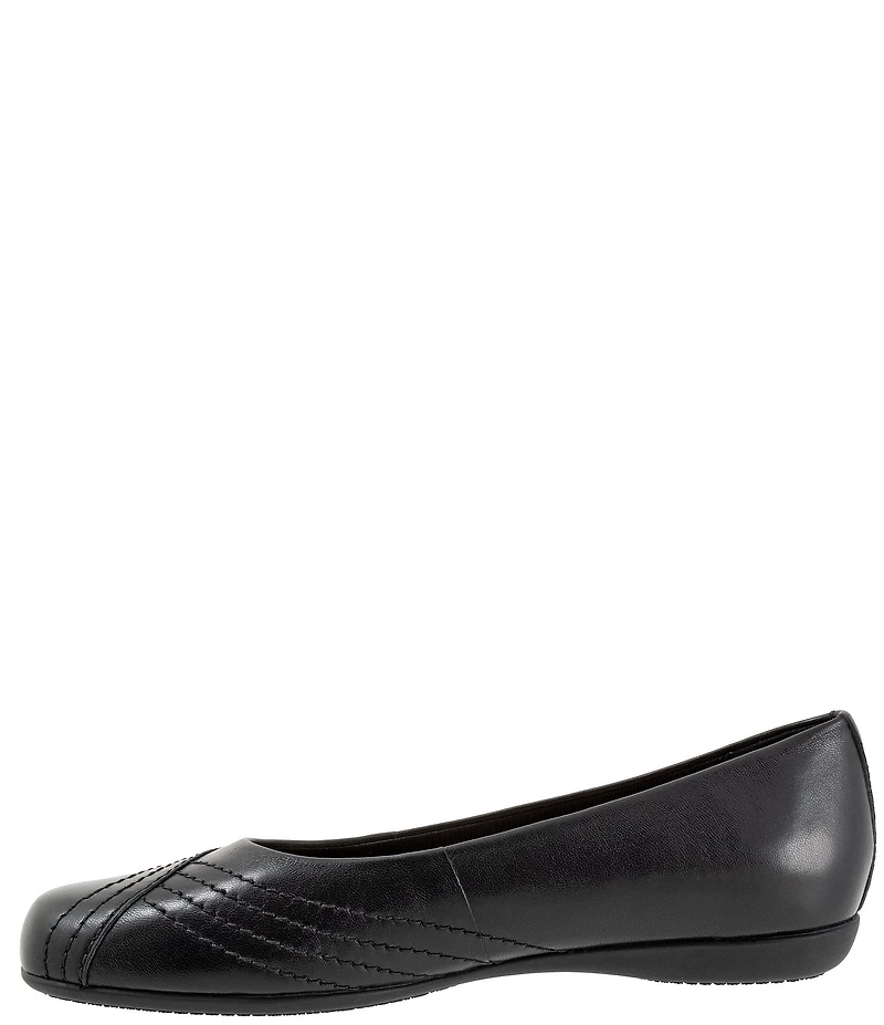 Trotters Sasha Leather Slip-On Flats
