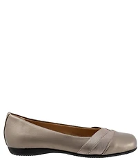 Trotters Stella Band Detailed Square Toe Flats